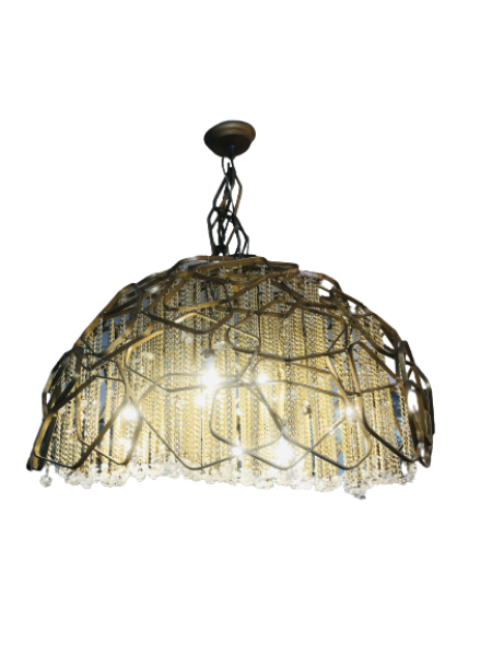 Lustre Correntes e Cristais